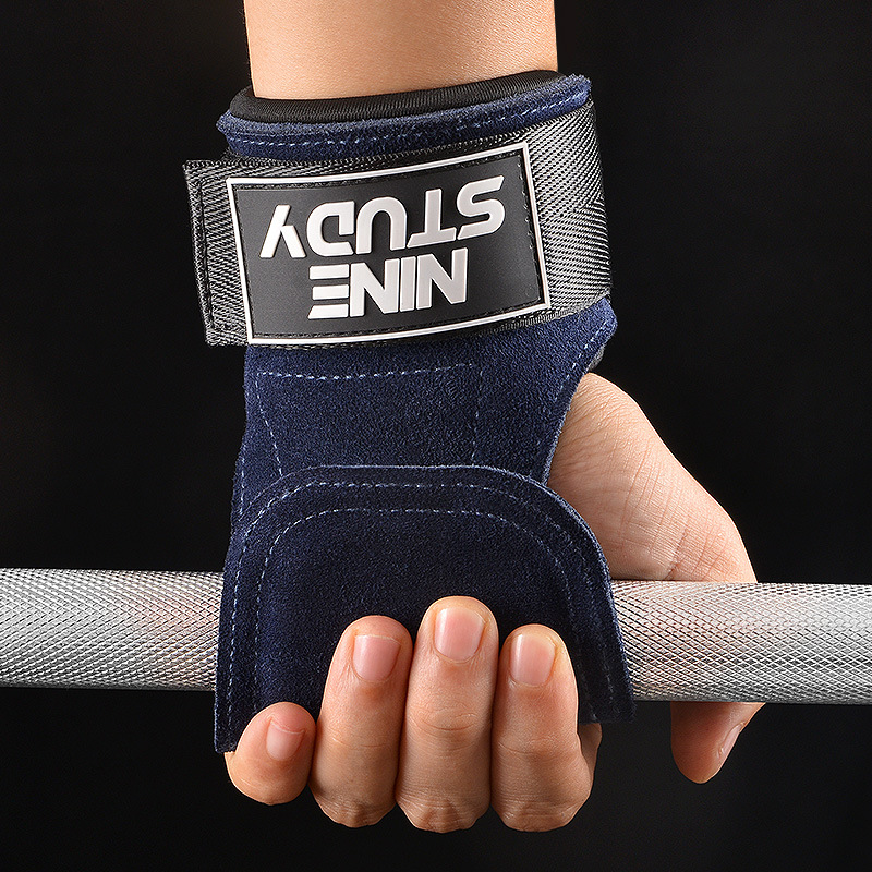 新しい革ジム手袋懸垂リフティング体操クロスフィット滑り止めベ - Crossfit G のレビューと価格
