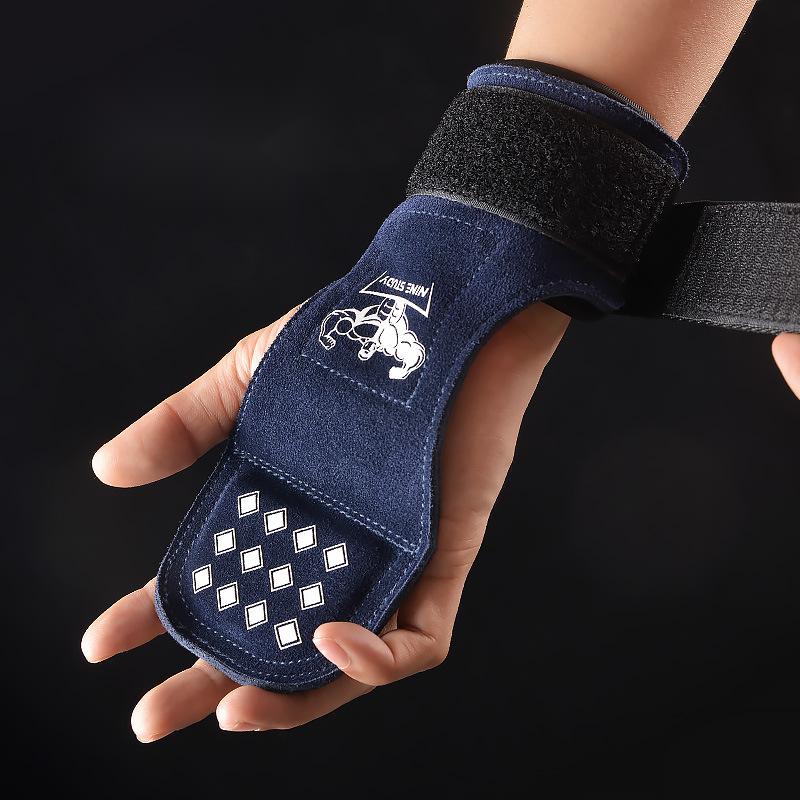 新しい革ジム手袋懸垂リフティング体操クロスフィット滑り止めベ - Crossfit G のレビューと価格