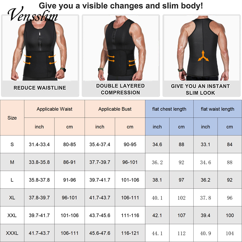 男性ネオプレンサウナジッパーウエストトレーナーコルセットベス - Crossfit Weight Vest のレビューと価格