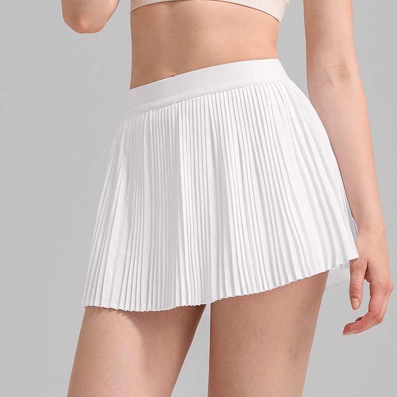 女性プリーツスポーツテニススカート Runniing ハイウ - Crossfit G のレビューと価格