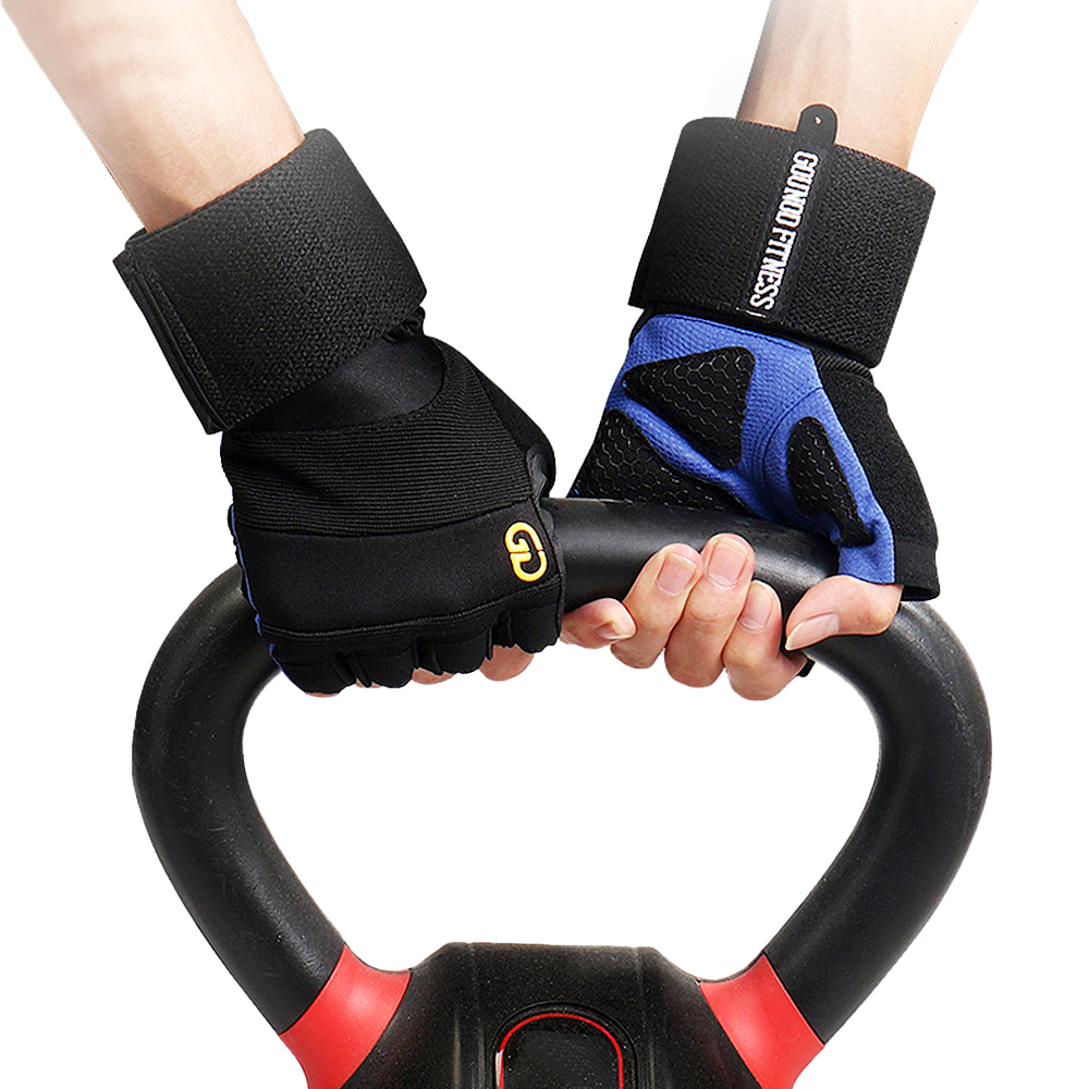 リストサポートとフルパームプロテクションを備えた1ペアのトレ - Crossfit G のレビューと価格