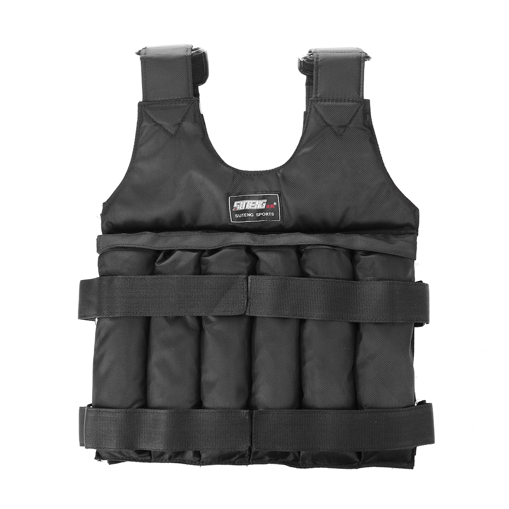 1 - 110LBS 調節可能な加重ベストランニングローディ - Crossfit Weight Vest のレビューと価格